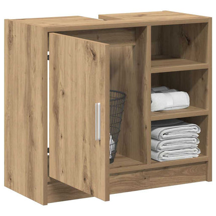 Badeværelsesskab Artisan Egetræ 63 x 29 x 55 cm Konstrueret træ