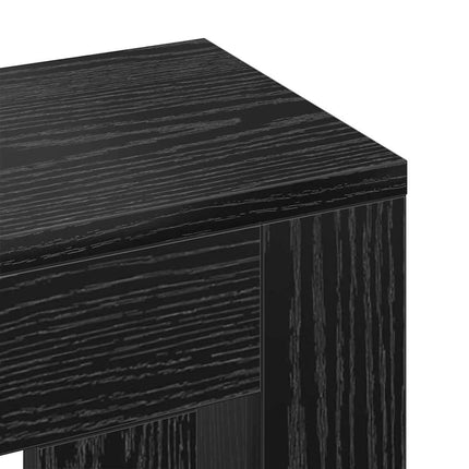 Radiatorcover Sort eg 104 x 20 x 82 cm Konstrueret træ