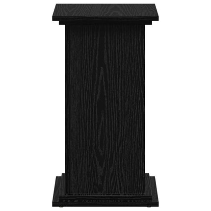 Planteholder Sort eg 33 x 33 x 60 cm Konstrueret træ