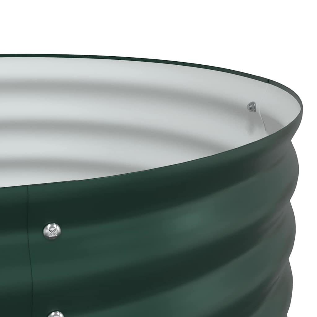 Højbed Grøn 400 x 80 x 81 cm Stål