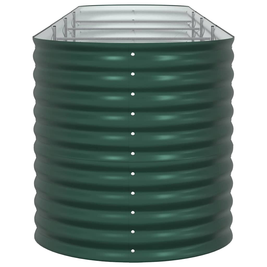 Højbed Grøn 400 x 80 x 81 cm Stål