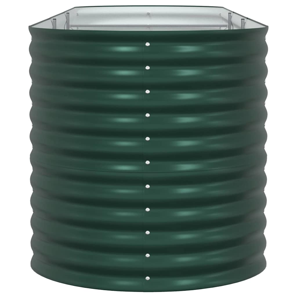 Højbed Grøn 320 x 80 x 81 cm Stål