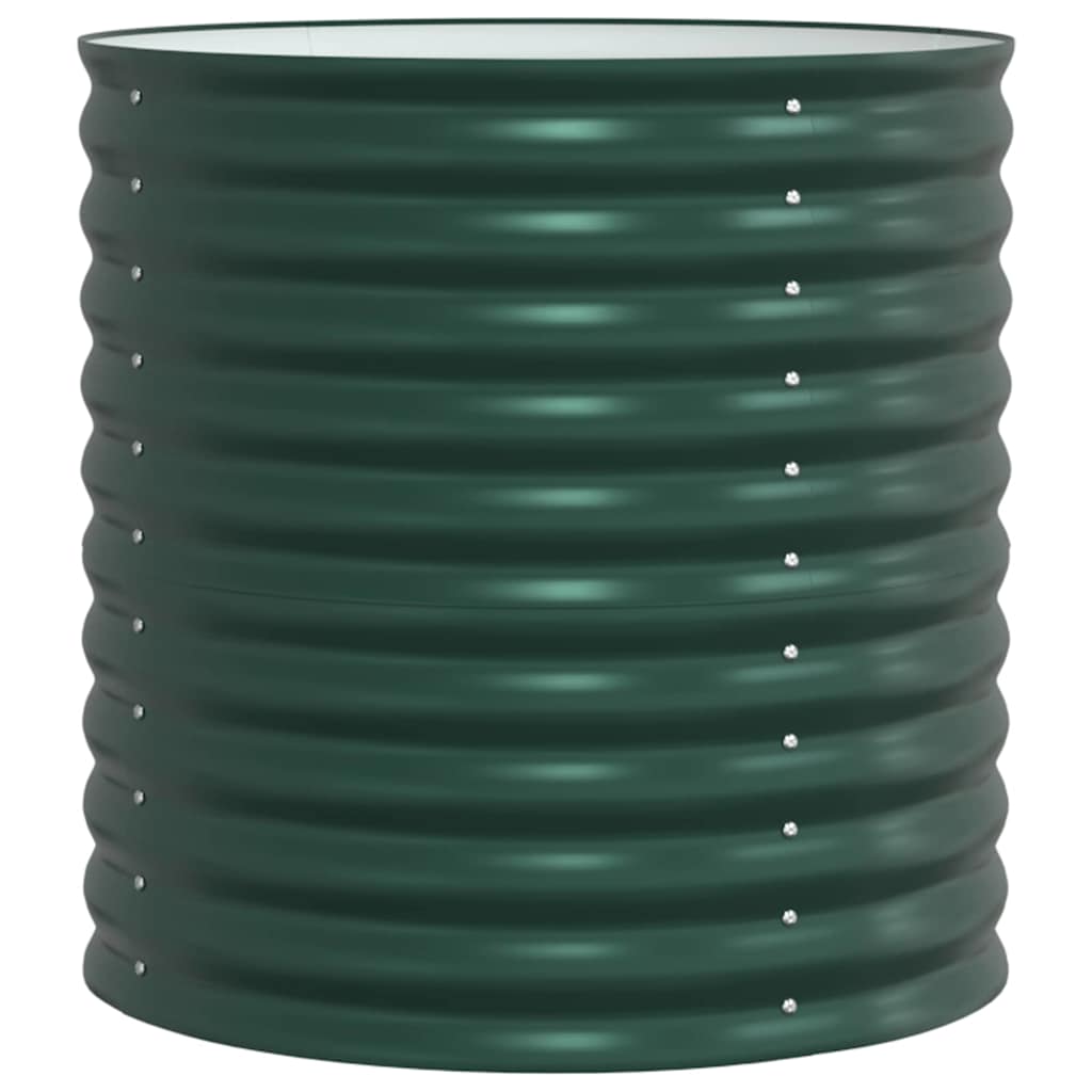 Højbed Grøn 80 x 80 x 81 cm Stål