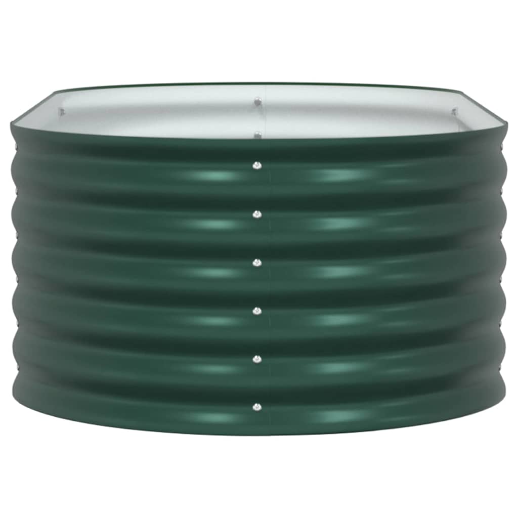 Højbed Grøn 160 x 80 x 44 cm Stål