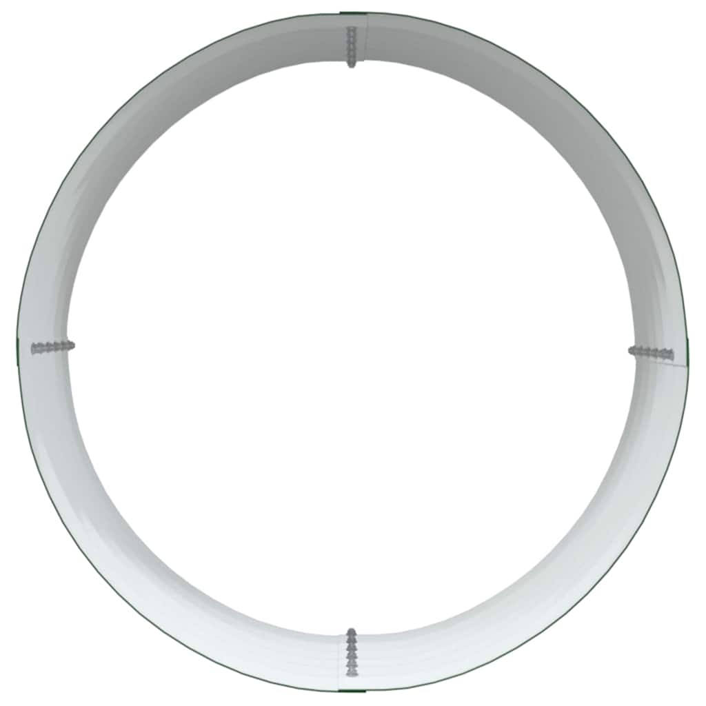 Højbed Grøn 80 x 80 x 44 cm Stål