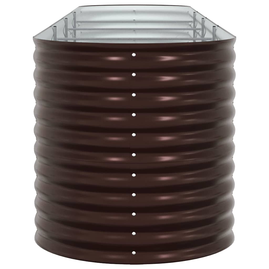 Højbed Brun 400 x 80 x 81 cm Stål