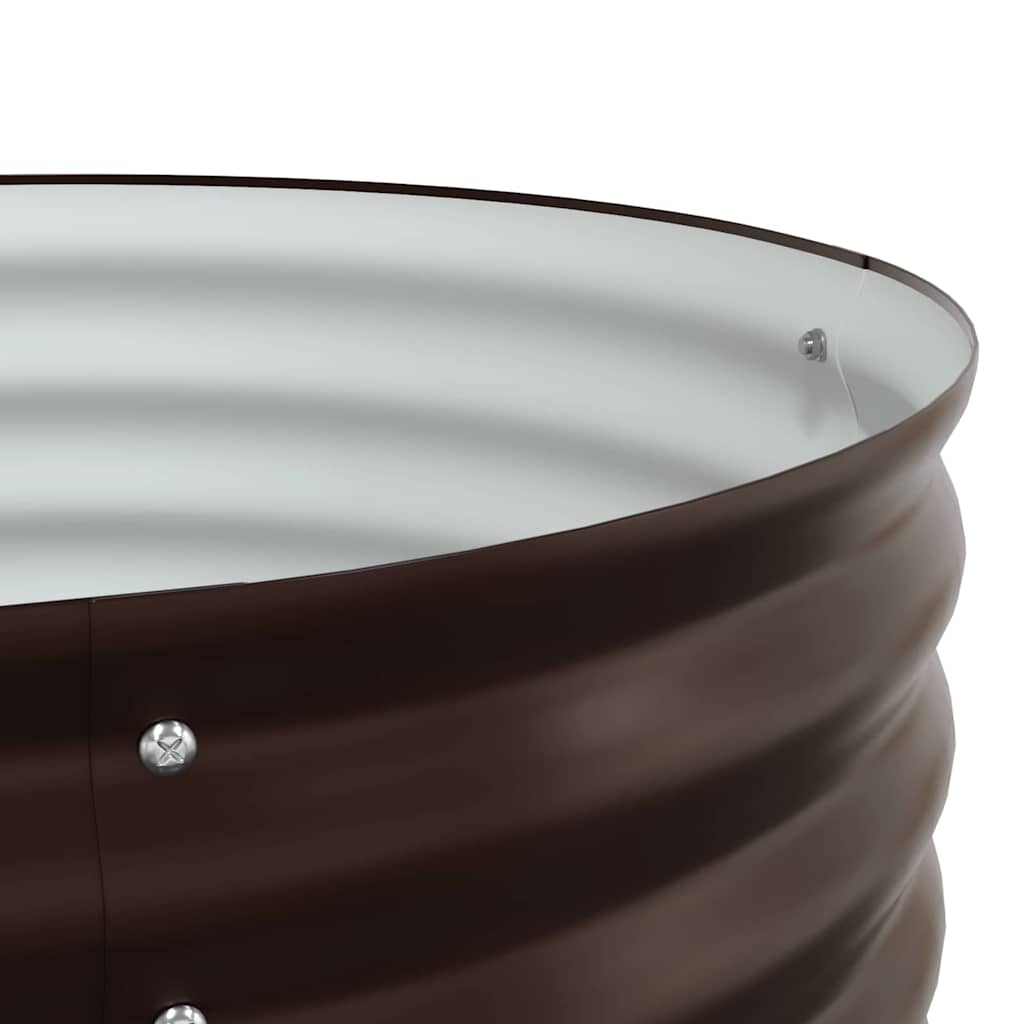 Højbed Brun 320 x 80 x 81 cm Stål