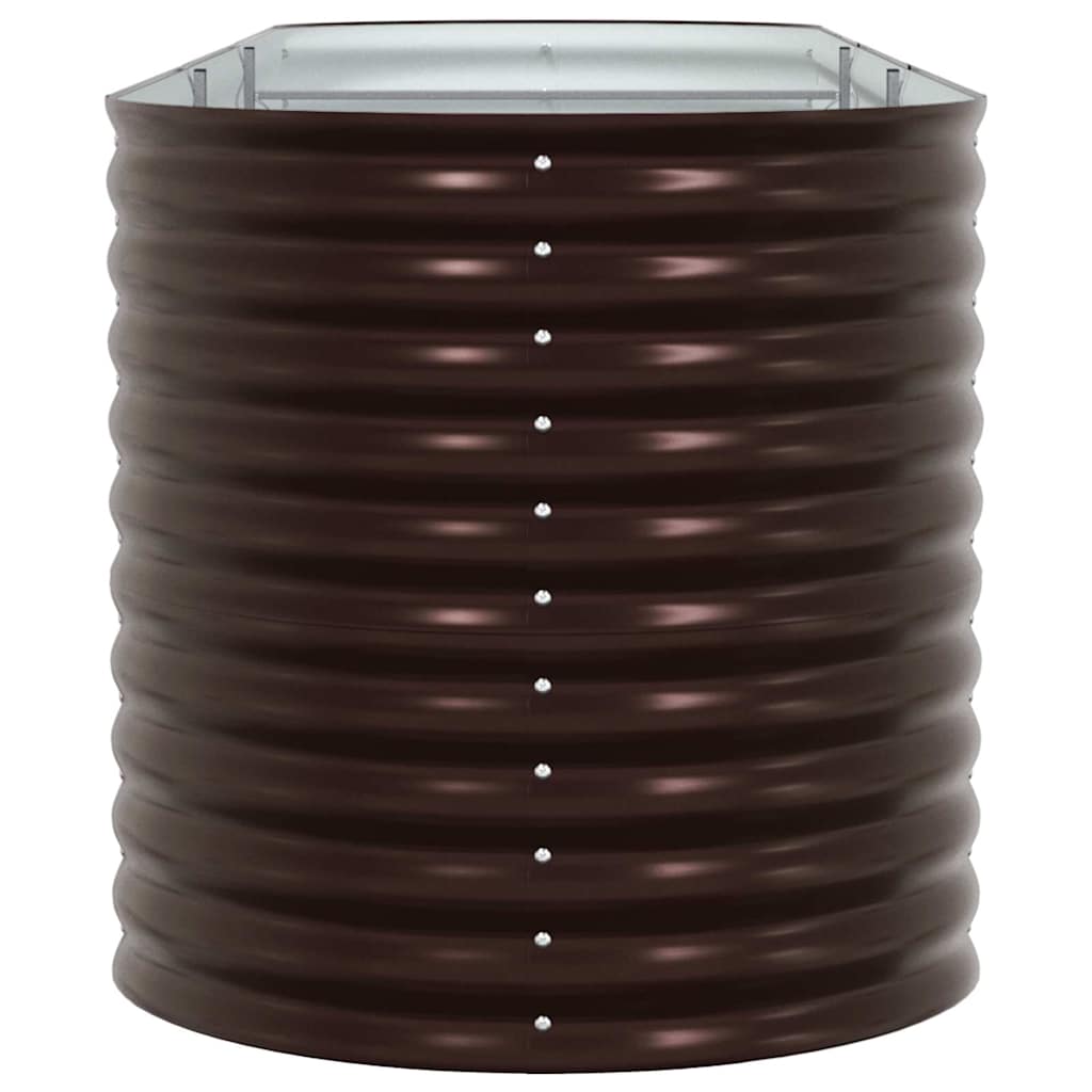 Højbed Brun 320 x 80 x 81 cm Stål