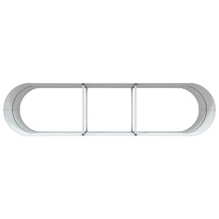 Hævet bed Brun 320 x 80 x 81 cm Stål