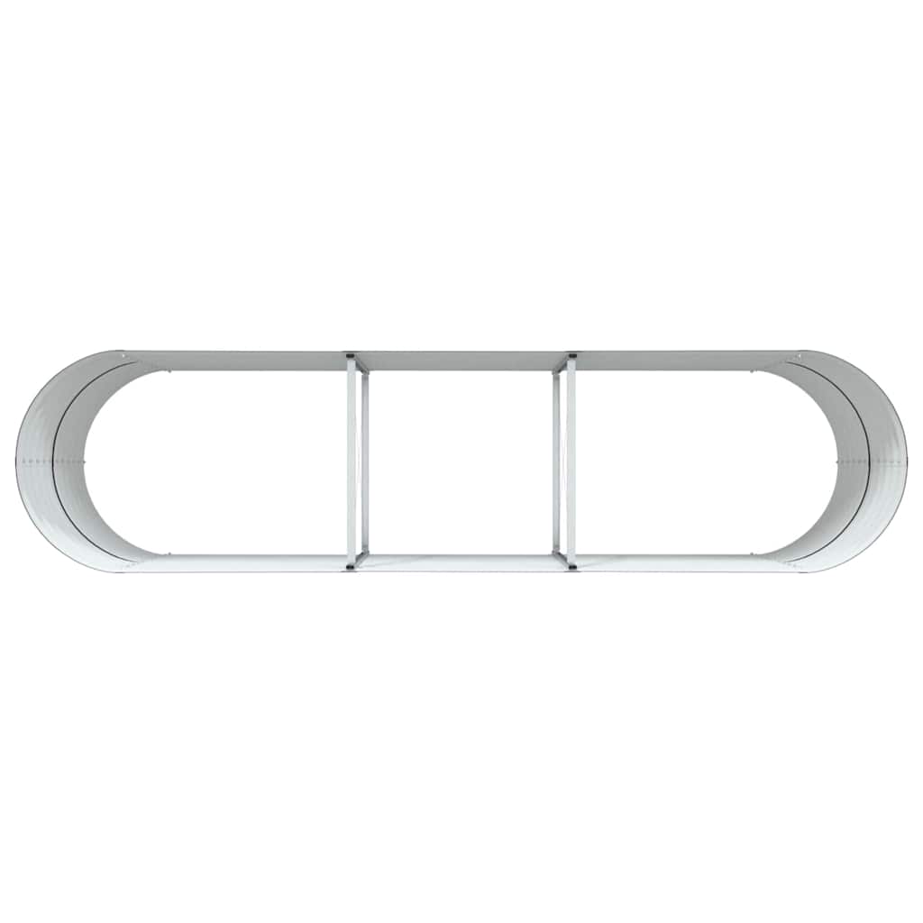 Højbed Brun 320 x 80 x 81 cm Stål