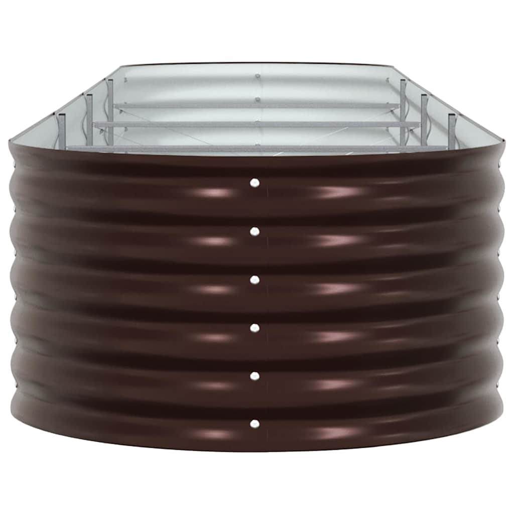 Højbed Brun 400 x 80 x 44 cm Stål