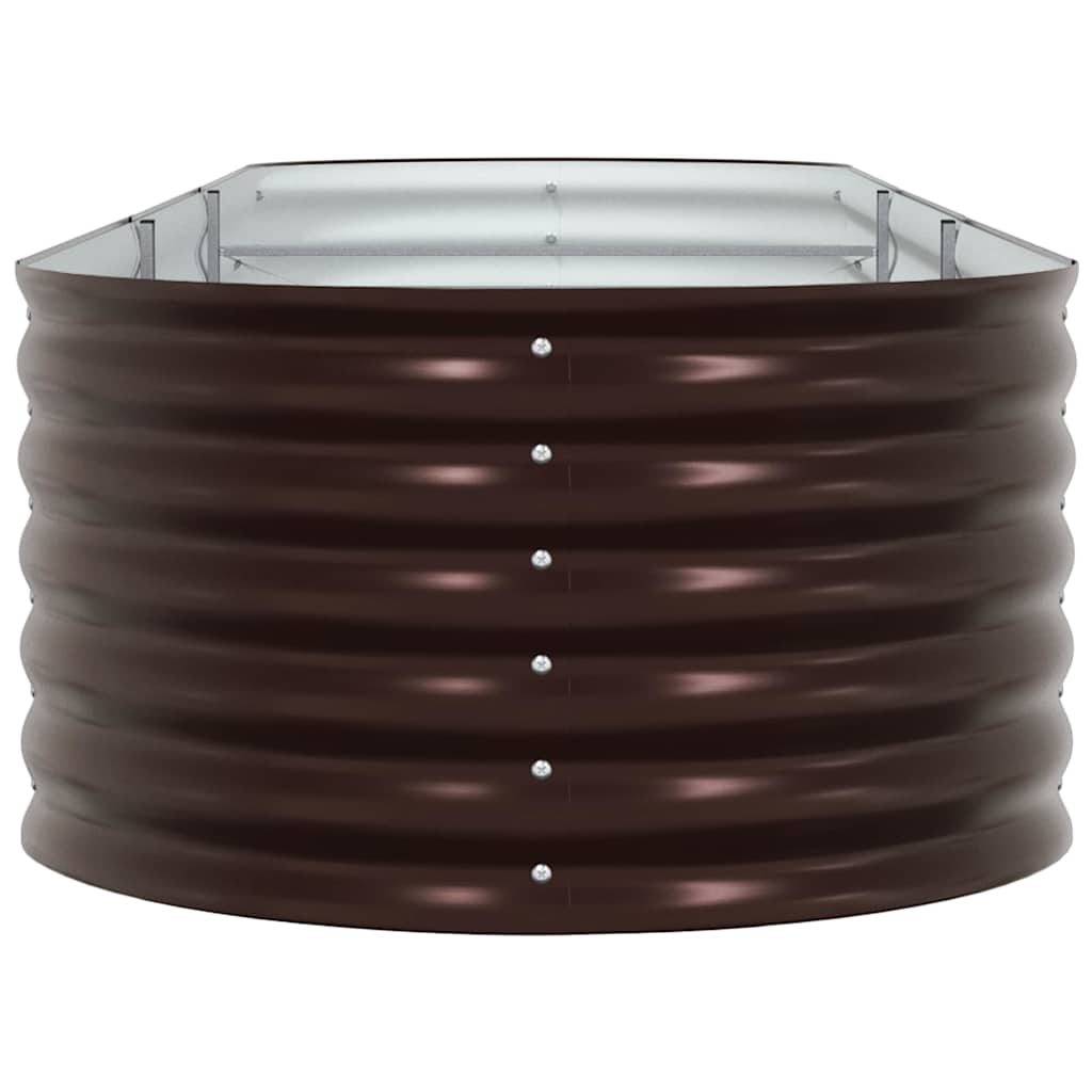 Højbed Brun 320 x 80 x 44 cm Stål