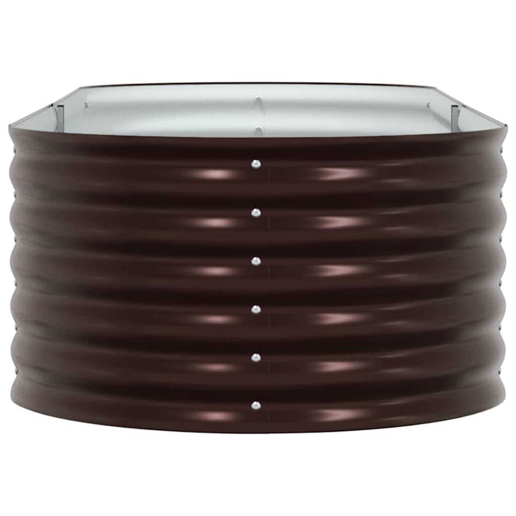 Højbed Brun 240 x 80 x 44 cm Stål