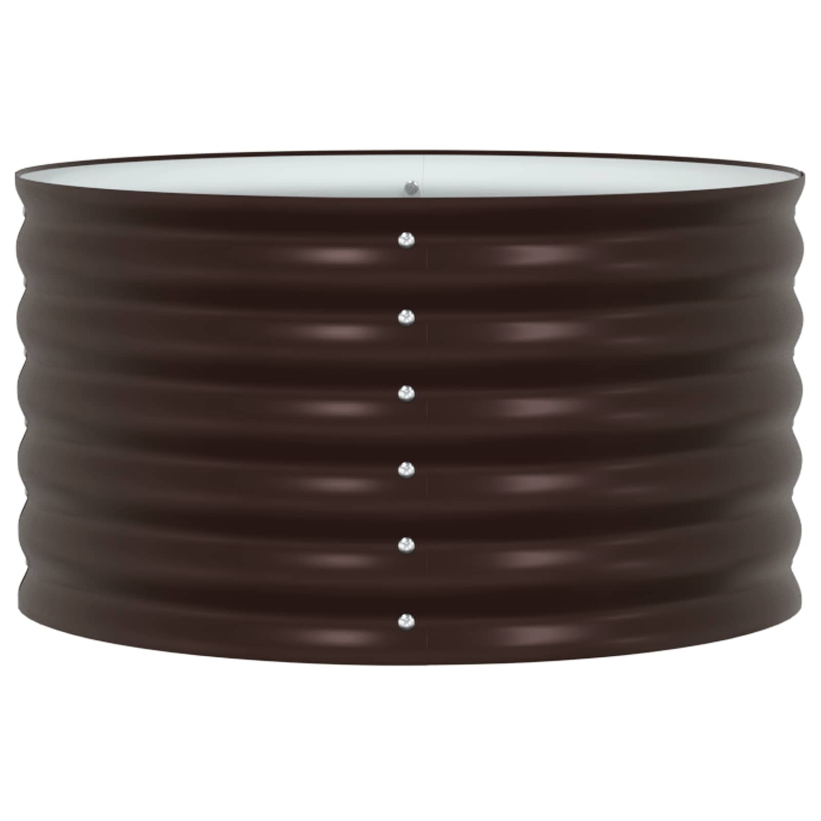 Højbed Brun 80 x 80 x 44 cm Stål