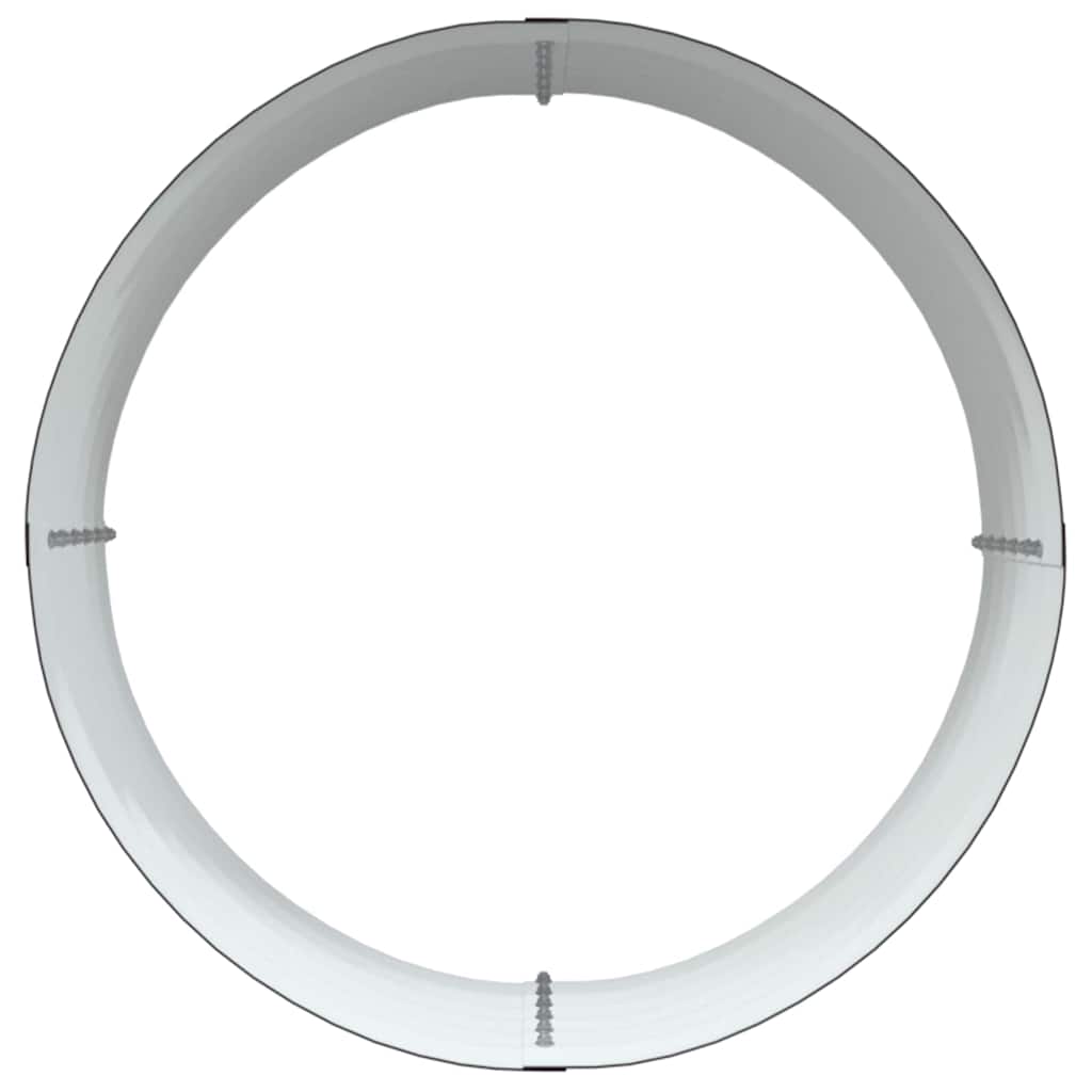 Højbed Brun 80 x 80 x 44 cm Stål