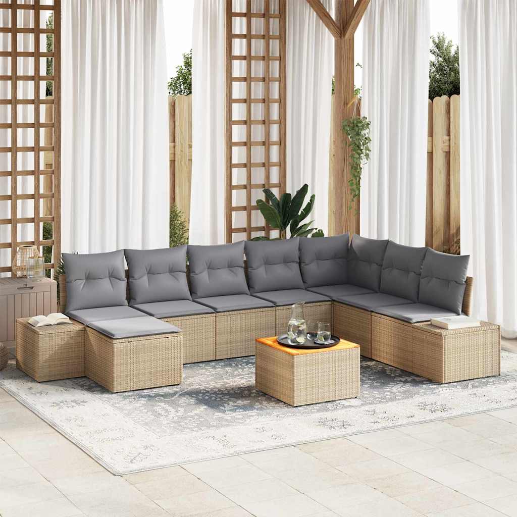 9 stk. Beige