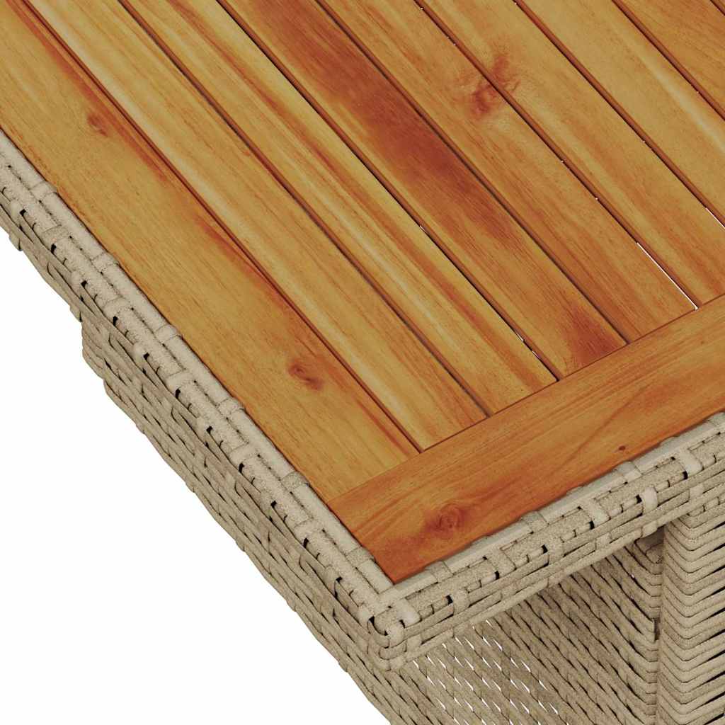 Have Spisebordssæt med pude med pude 8 pcs Beige og grå