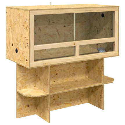 Terrarium Brun 100 x 50 x 100 cm OSB