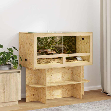 Terrarium Brun 100 x 50 x 100 cm OSB
