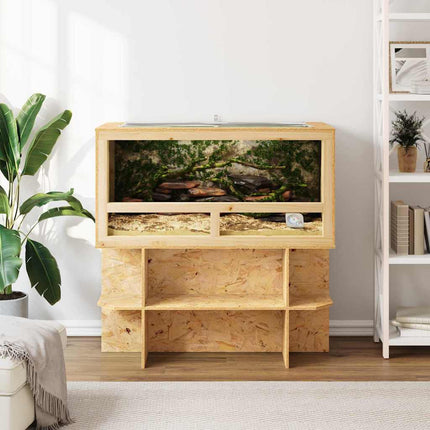 Terrarium Brun 100 x 50 x 100 cm OSB