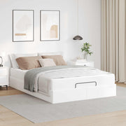 Sengeramme med madras Andet 2 pcs Hvid PVC