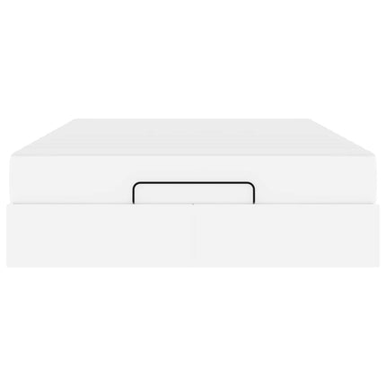 Sengeramme med madras Andet 2 stk. Hvid PVC