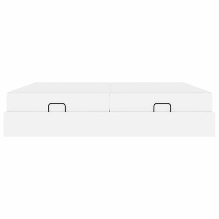 Sengeramme med madras Andet 2 stk. Hvid PVC
