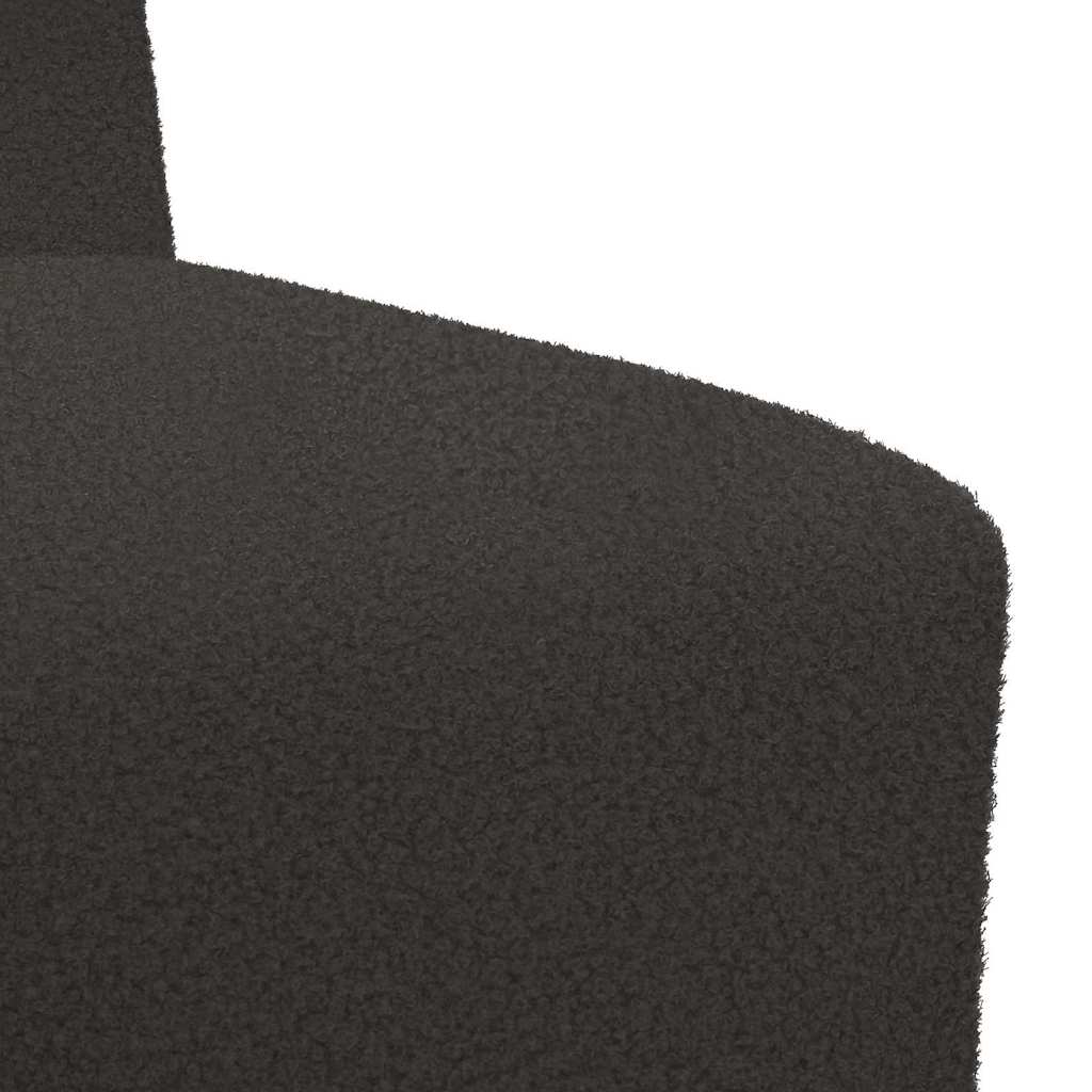 Modulsofa enhed uden arme 2 pcs Mørkegrå 55 x 74 x 82 cm