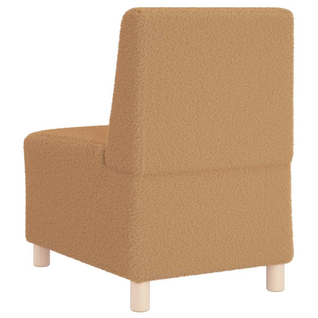 Modulsofa enhed uden arme 2 pcs Beige 55 x 74 x 82 cm