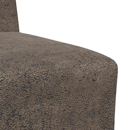 Modulsofa enhed uden arme 2 pcs Mørkegrå 55 x 74 x 82 cm