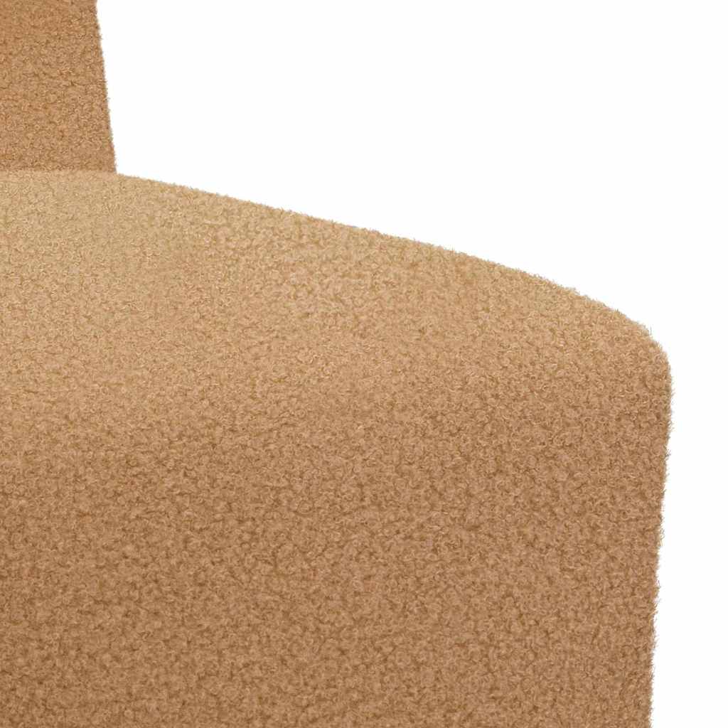 Modulsofa enhed uden arme 3 pcs Beige 55 x 74 x 82 cm