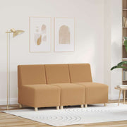 Modulsofa enhed uden arme 3 pcs Beige 55 x 74 x 82 cm