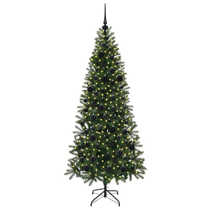 Kunstigt juletræ Grøn 180 cm PE og PVC