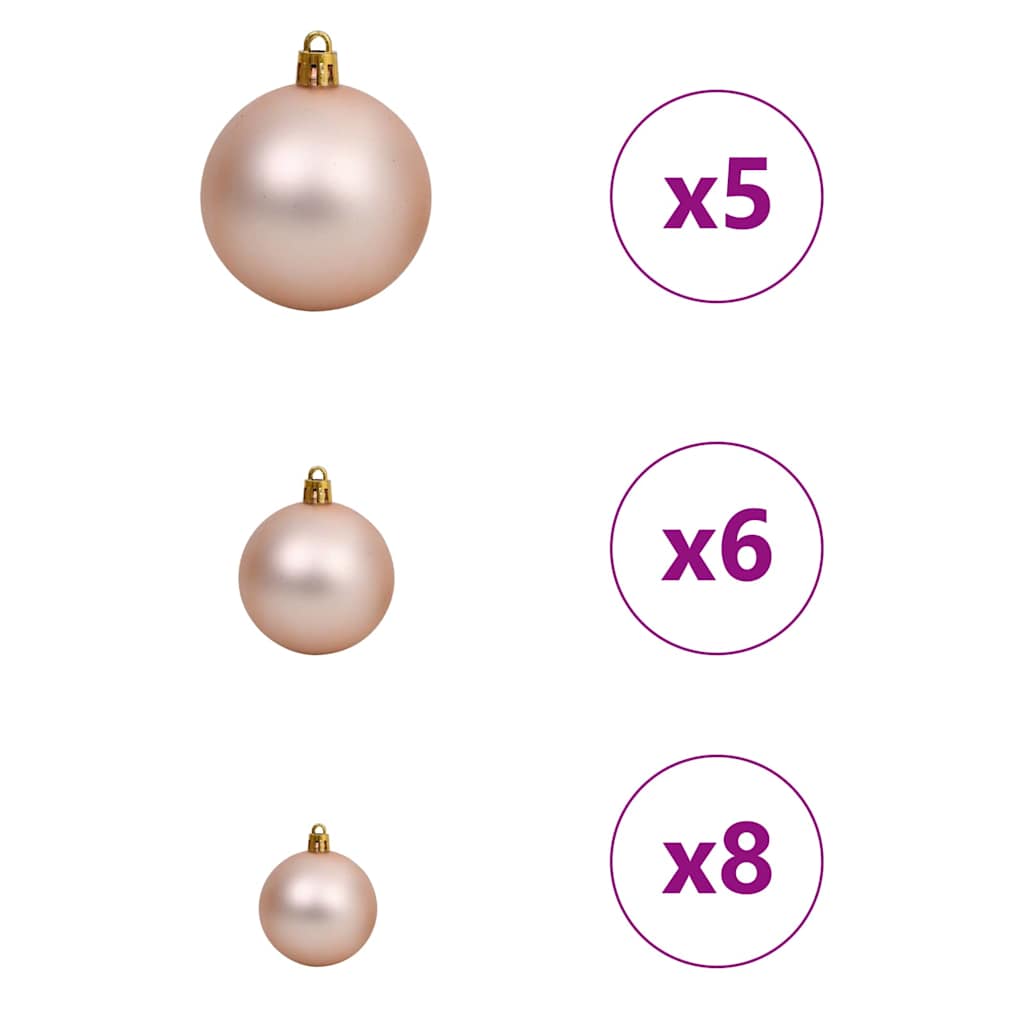 Kunstigt juletræ med 150 LED'er Grøn 150 cm PE og PVC