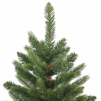 Kunstigt juletræ med 150 LED'er Grøn 150 cm PE og PVC