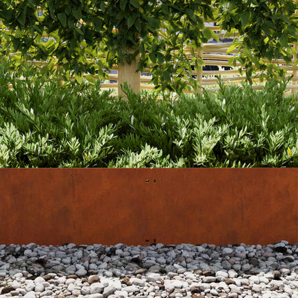 Plænekant 30 stk. 20 x 103 cm Cortenstål Rusten