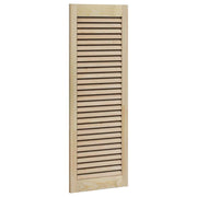 Skabsdør Naturfarvet 110 x 2,1 x 39,5 cm Massiv fyrretræ