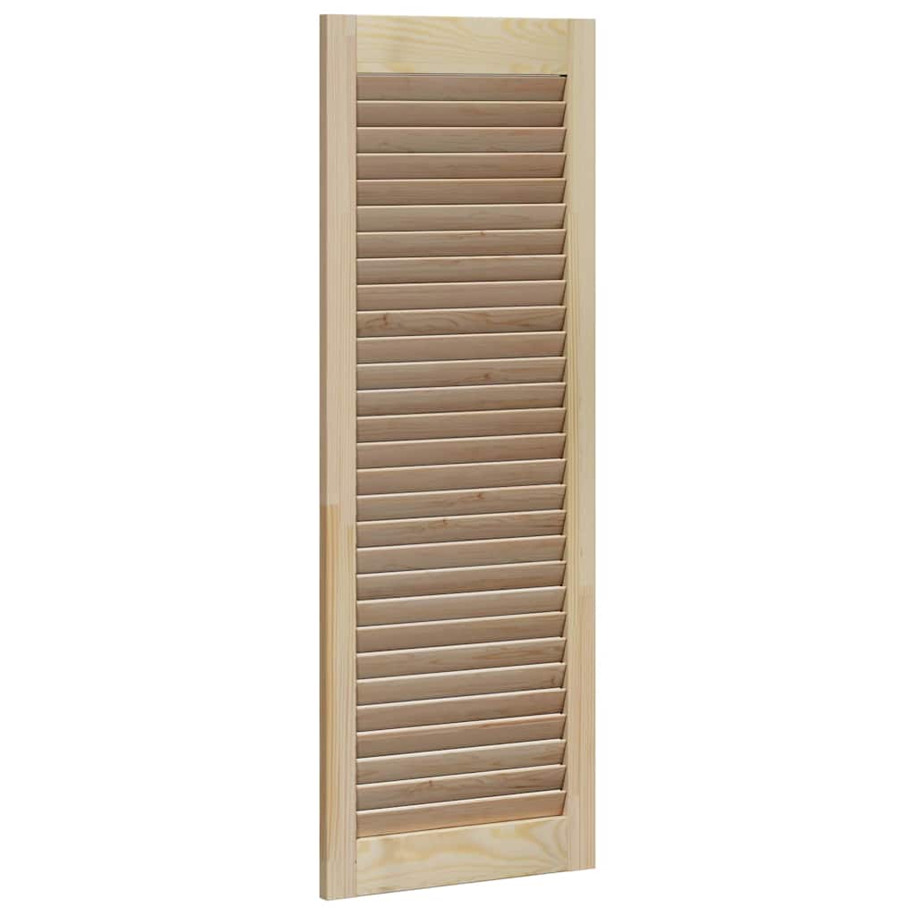 Skabsdør Naturfarvet 110 x 2,1 x 39,5 cm Massiv fyrretræ
