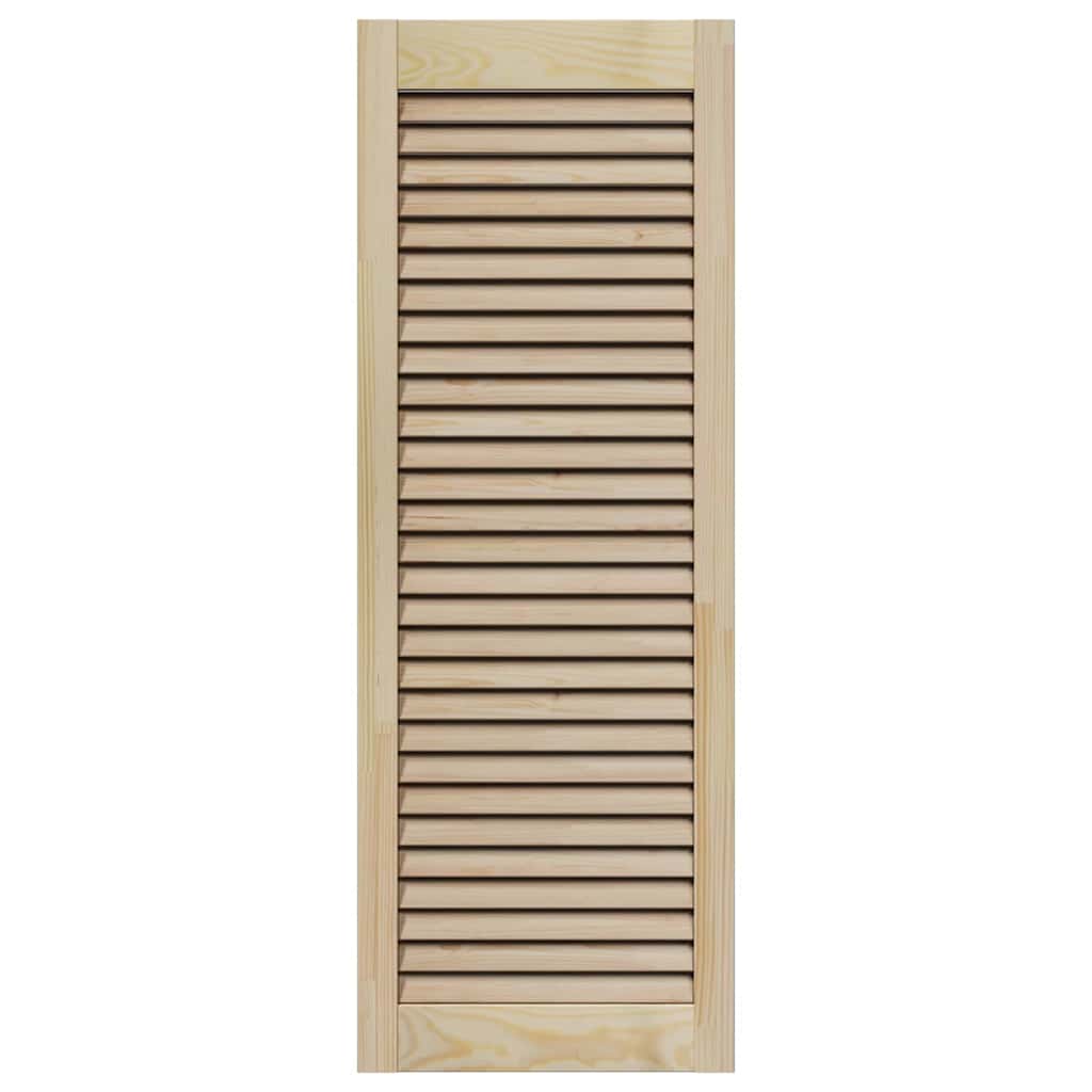 Skabsdør Naturfarvet 110 x 2,1 x 39,5 cm Massiv fyrretræ