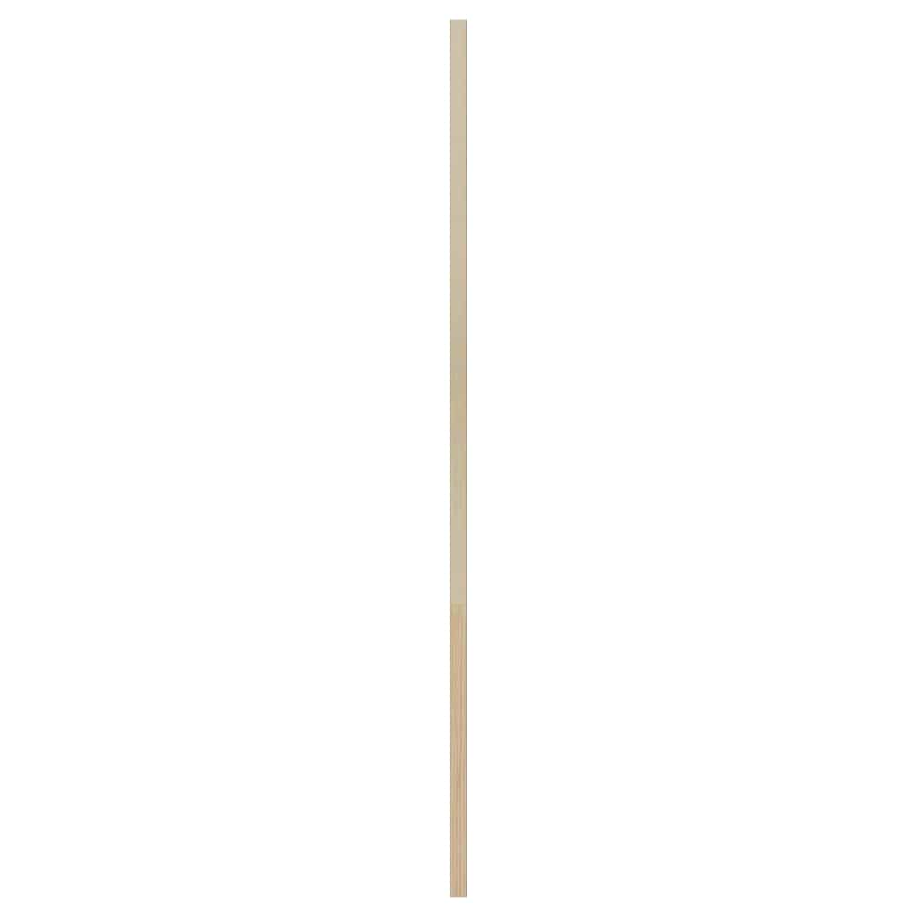 Skabsdør Naturfarvet 110 x 2,1 x 39,5 cm Massiv fyrretræ