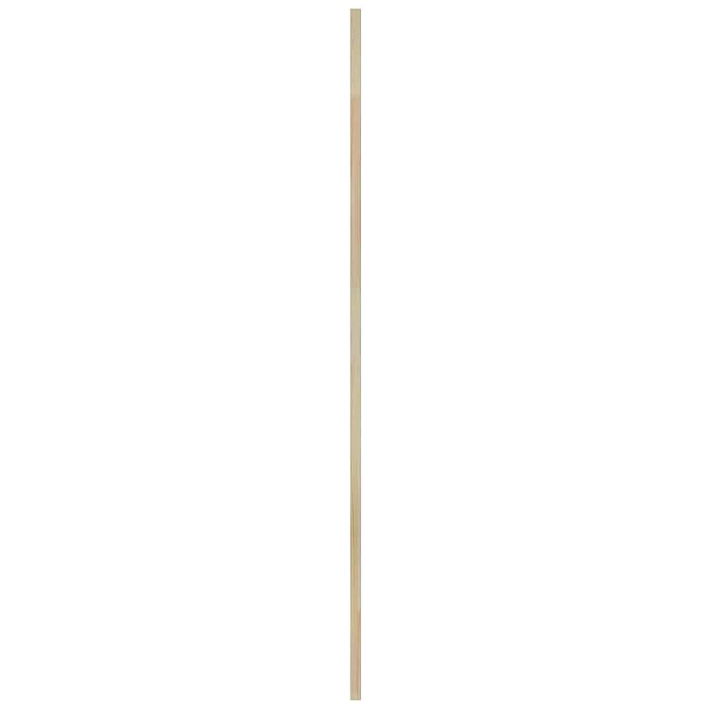Skabsdør Naturfarvet 140,5 x 2,1 x 39,5 cm Massiv fyrretræ