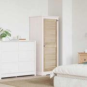 Skabsdør Naturfarvet 49,5 x 2,1 x 140,5 cm Massiv fyrretræ