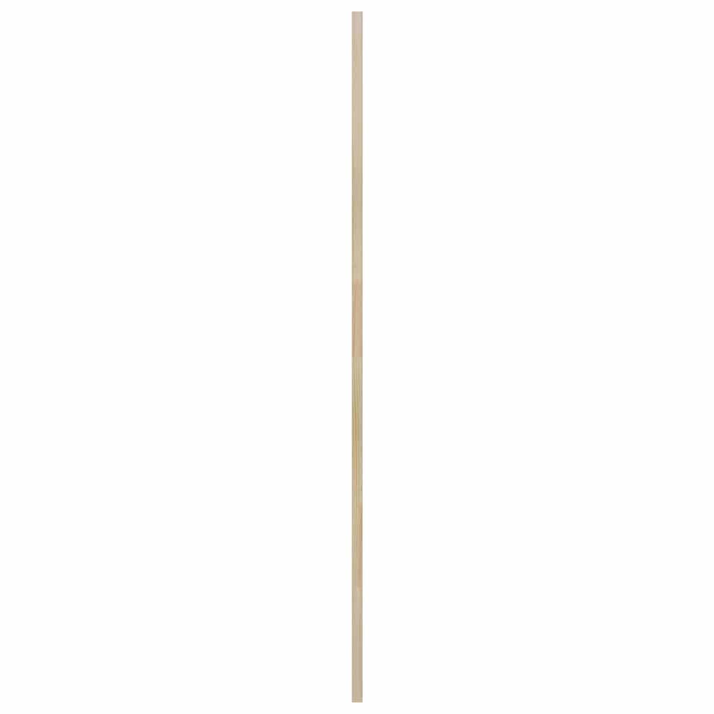 Skabsdør Naturfarvet 49,5 x 2,1 x 140,5 cm Massiv fyrretræ