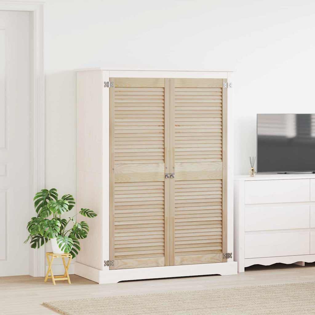 Skabsdør med dør 2 pcs Naturfarvet 49,5 x 2,1 x 140,5 cm