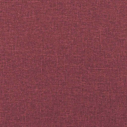 Spisebordsstole med hjul 2 stk. Stof Vinrød 58 x 65 x 94 cm