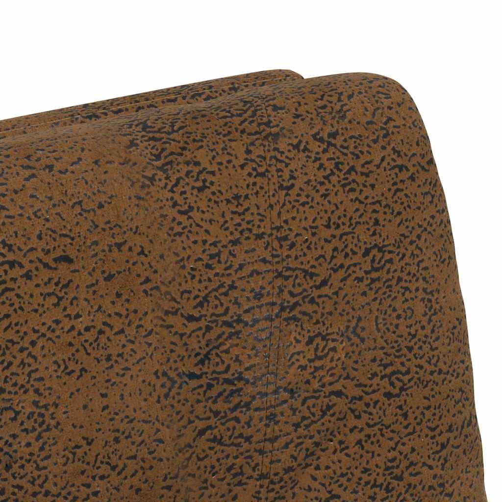 Spisebordsstole med hjul med hjul 2 pcs Brun 57 x 67 x 95 cm