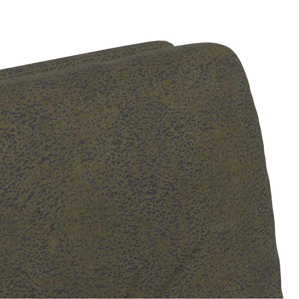 Spisebordsstole med hjul 2 pcs Army grøn 57 x 67 x 95 cm