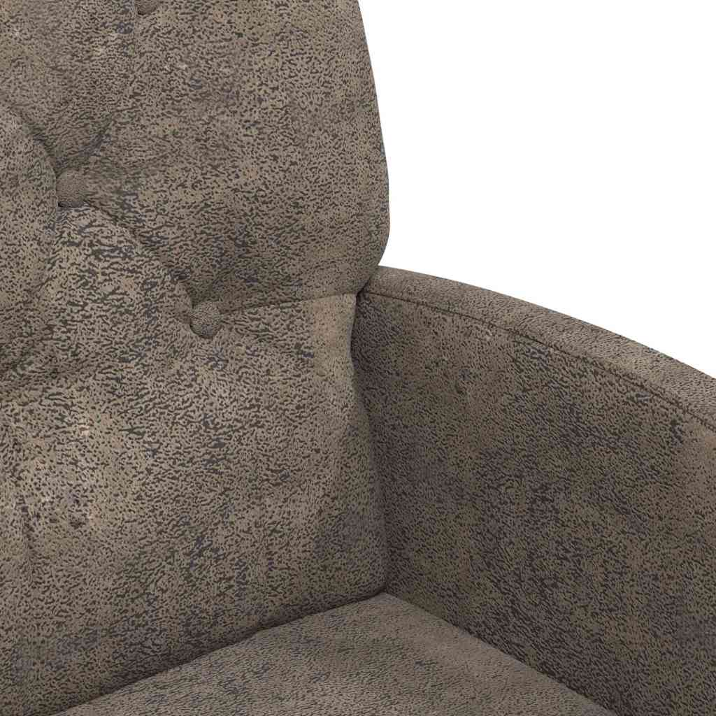 Spisebordsstole med hjul 2 pcs Mørkegrå 58 x 67 x 97 cm