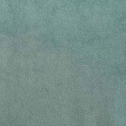 Spisebordsstole med hjul 2 stk. Fløjl havgrøn 58 x 65 x 98 cm