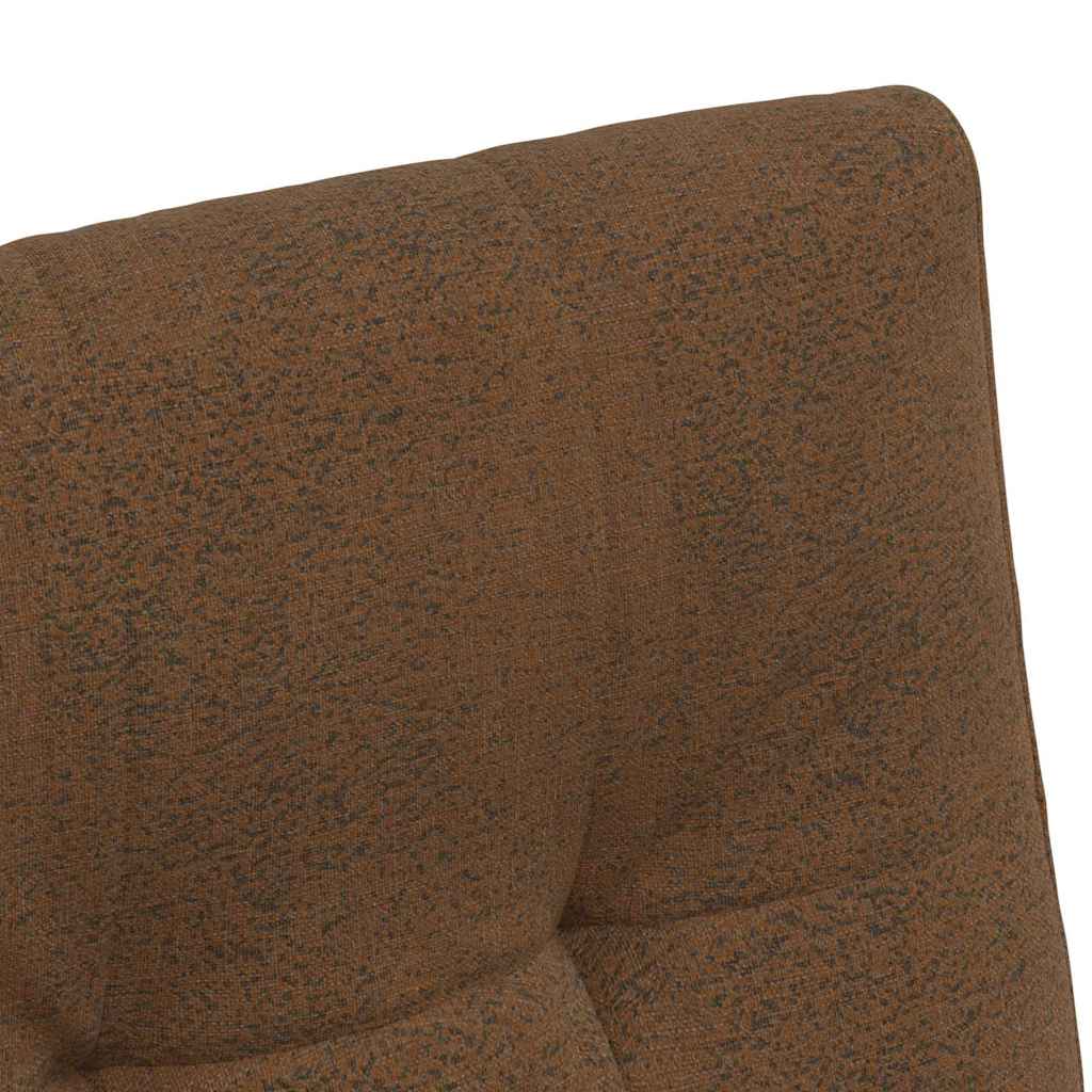 Spisebordsstole med hjul med hjul 2 pcs Brun 57 x 67 x 98 cm